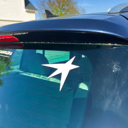 Gracie Star Car Sticker