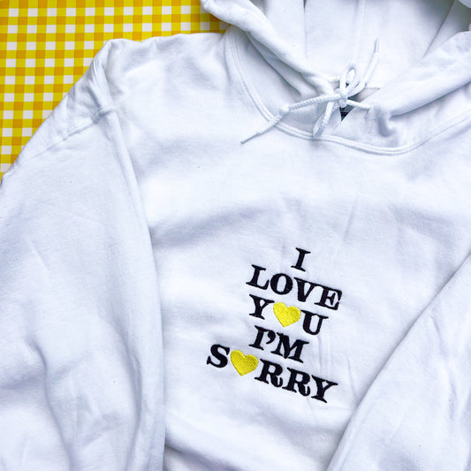 I Love You I’m Sorry Apparel